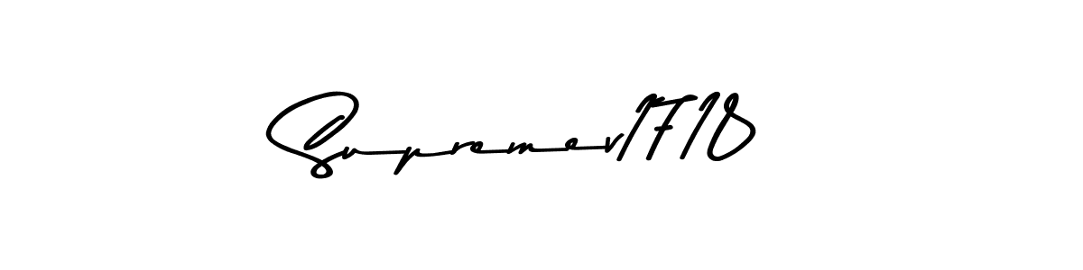 Make a beautiful signature design for name Supremev1718. With this signature (Asem Kandis PERSONAL USE) style, you can create a handwritten signature for free. Supremev1718 signature style 9 images and pictures png