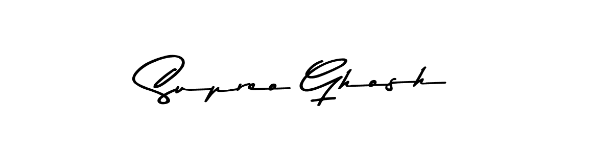 Make a beautiful signature design for name Supreo Ghosh. Use this online signature maker to create a handwritten signature for free. Supreo Ghosh signature style 9 images and pictures png