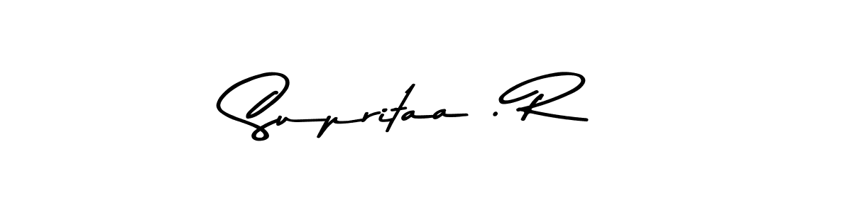 Design your own signature with our free online signature maker. With this signature software, you can create a handwritten (Asem Kandis PERSONAL USE) signature for name Supritaa . R. Supritaa . R signature style 9 images and pictures png