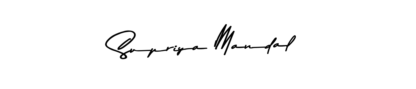 The best way (Asem Kandis PERSONAL USE) to make a short signature is to pick only two or three words in your name. The name Supriya Mandal include a total of six letters. For converting this name. Supriya Mandal signature style 9 images and pictures png