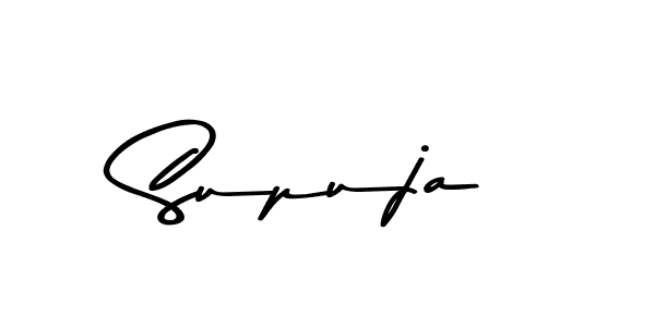 Make a beautiful signature design for name Supuja. With this signature (Asem Kandis PERSONAL USE) style, you can create a handwritten signature for free. Supuja signature style 9 images and pictures png