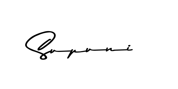 How to make Supuni signature? Asem Kandis PERSONAL USE is a professional autograph style. Create handwritten signature for Supuni name. Supuni signature style 9 images and pictures png