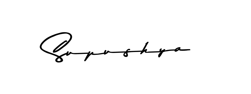 Design your own signature with our free online signature maker. With this signature software, you can create a handwritten (Asem Kandis PERSONAL USE) signature for name Supushya. Supushya signature style 9 images and pictures png