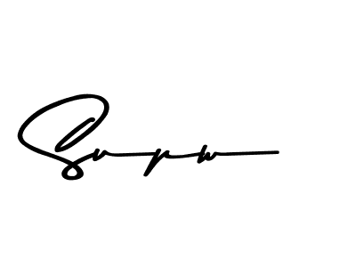 How to make Supw signature? Asem Kandis PERSONAL USE is a professional autograph style. Create handwritten signature for Supw name. Supw signature style 9 images and pictures png