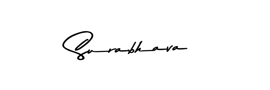 Here are the top 10 professional signature styles for the name Surabhava. These are the best autograph styles you can use for your name. Surabhava signature style 9 images and pictures png