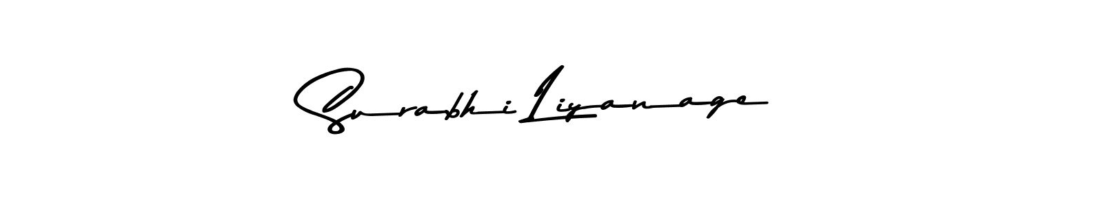 You should practise on your own different ways (Asem Kandis PERSONAL USE) to write your name (Surabhi Liyanage) in signature. don't let someone else do it for you. Surabhi Liyanage signature style 9 images and pictures png