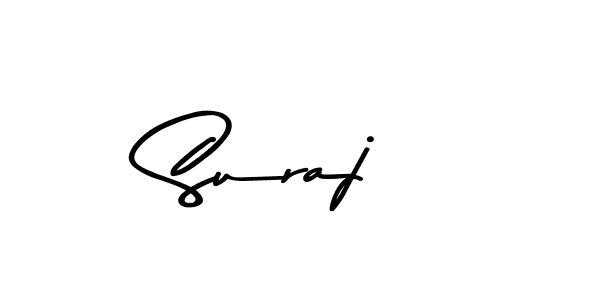 Make a beautiful signature design for name Suraj . With this signature (Asem Kandis PERSONAL USE) style, you can create a handwritten signature for free. Suraj  signature style 9 images and pictures png