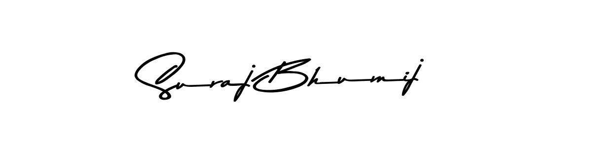 Similarly Asem Kandis PERSONAL USE is the best handwritten signature design. Signature creator online .You can use it as an online autograph creator for name Suraj Bhumij. Suraj Bhumij signature style 9 images and pictures png