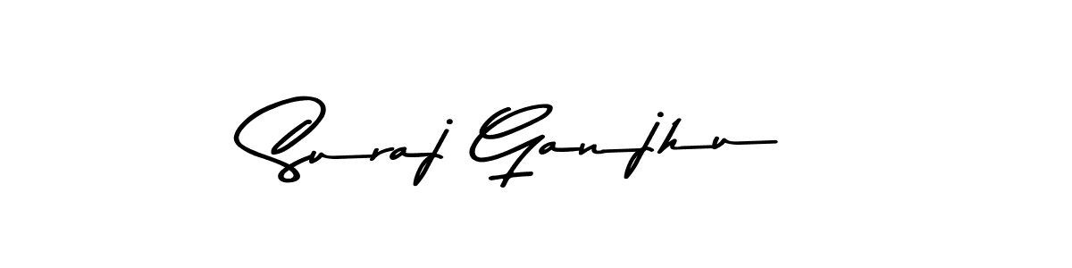 if you are searching for the best signature style for your name Suraj Ganjhu. so please give up your signature search. here we have designed multiple signature styles  using Asem Kandis PERSONAL USE. Suraj Ganjhu signature style 9 images and pictures png