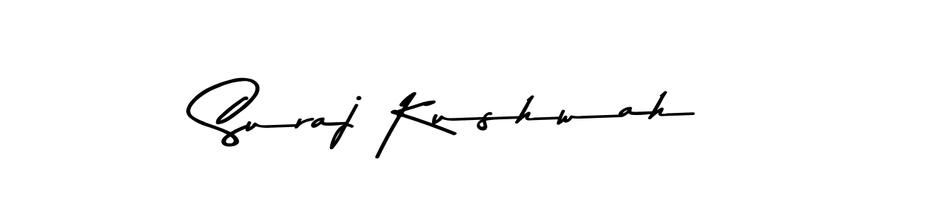 How to make Suraj Kushwah signature? Asem Kandis PERSONAL USE is a professional autograph style. Create handwritten signature for Suraj Kushwah name. Suraj Kushwah signature style 9 images and pictures png
