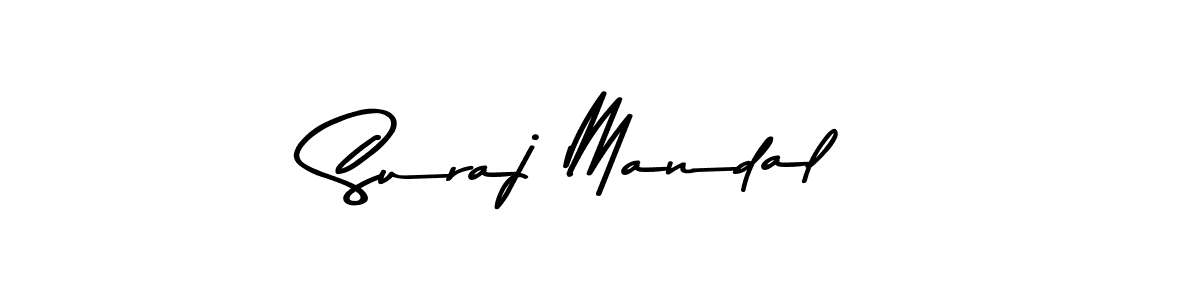Design your own signature with our free online signature maker. With this signature software, you can create a handwritten (Asem Kandis PERSONAL USE) signature for name Suraj Mandal. Suraj Mandal signature style 9 images and pictures png