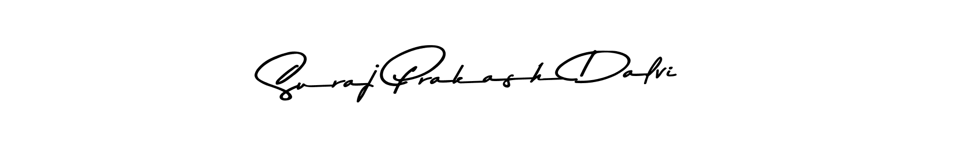 Make a beautiful signature design for name Suraj Prakash Dalvi. With this signature (Asem Kandis PERSONAL USE) style, you can create a handwritten signature for free. Suraj Prakash Dalvi signature style 9 images and pictures png
