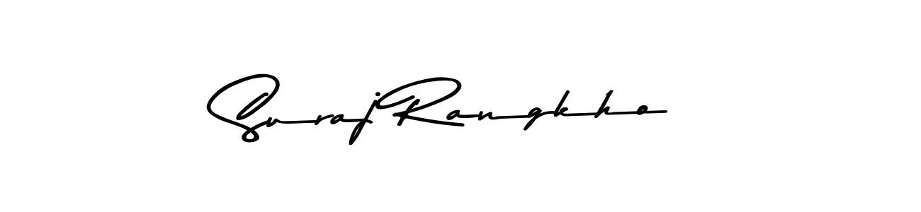 Here are the top 10 professional signature styles for the name Suraj Rangkho. These are the best autograph styles you can use for your name. Suraj Rangkho signature style 9 images and pictures png