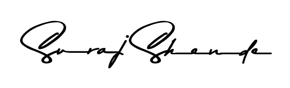 Achieve flawless digital penmanship with Suraj Shende name in Asem Kandis PERSONAL USE font. The perfect tool for creating online signatures. Suraj Shende signature style 9 images and pictures png