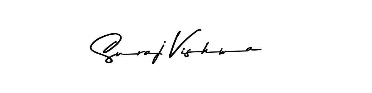 Similarly Asem Kandis PERSONAL USE is the best handwritten signature design. Signature creator online .You can use it as an online autograph creator for name Suraj Vishwa. Suraj Vishwa signature style 9 images and pictures png