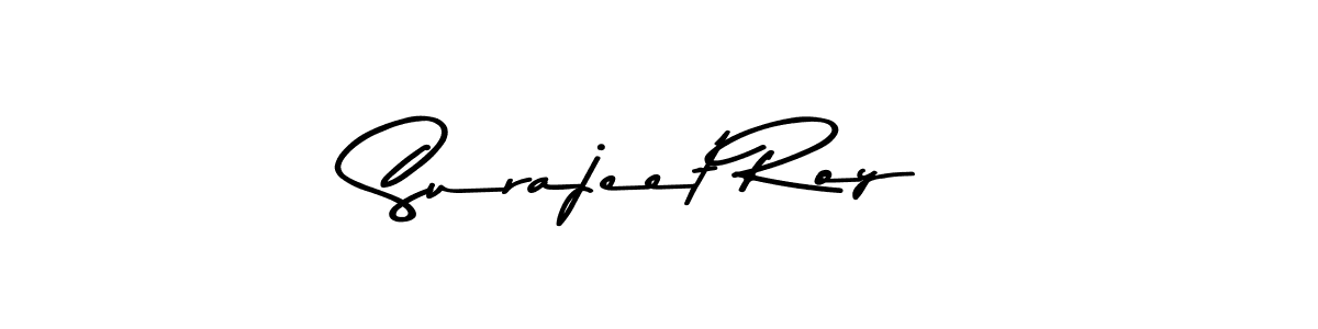 How to make Surajeet Roy name signature. Use Asem Kandis PERSONAL USE style for creating short signs online. This is the latest handwritten sign. Surajeet Roy signature style 9 images and pictures png