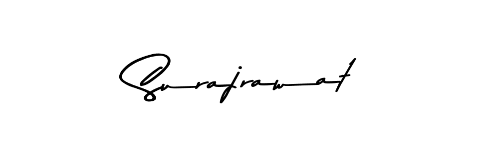 Surajrawat stylish signature style. Best Handwritten Sign (Asem Kandis PERSONAL USE) for my name. Handwritten Signature Collection Ideas for my name Surajrawat. Surajrawat signature style 9 images and pictures png