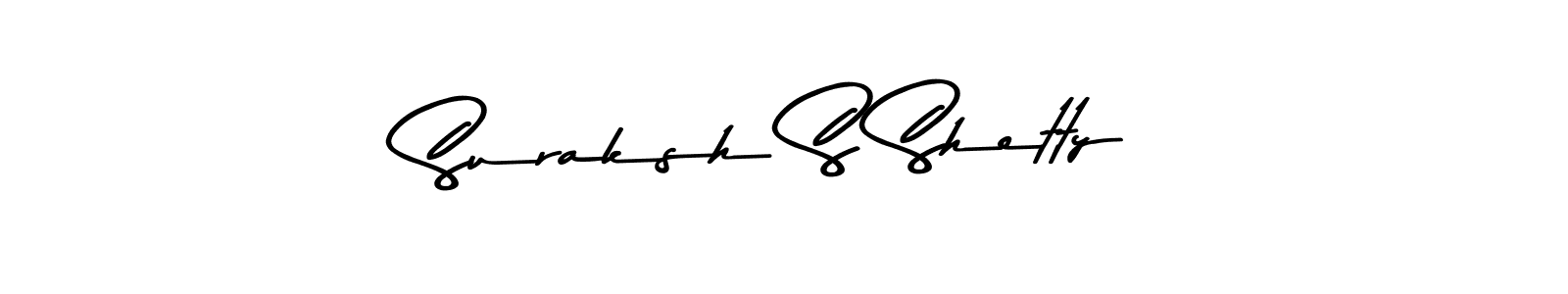 How to make Suraksh S Shetty signature? Asem Kandis PERSONAL USE is a professional autograph style. Create handwritten signature for Suraksh S Shetty name. Suraksh S Shetty signature style 9 images and pictures png