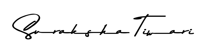 Suraksha Tiwari stylish signature style. Best Handwritten Sign (Asem Kandis PERSONAL USE) for my name. Handwritten Signature Collection Ideas for my name Suraksha Tiwari. Suraksha Tiwari signature style 9 images and pictures png