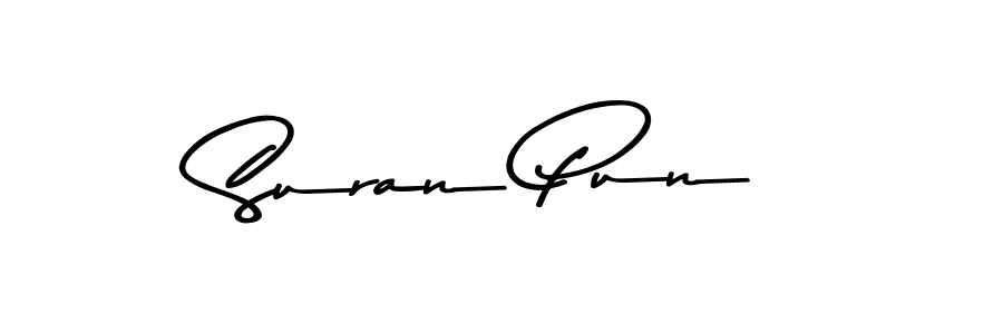 How to make Suran Pun signature? Asem Kandis PERSONAL USE is a professional autograph style. Create handwritten signature for Suran Pun name. Suran Pun signature style 9 images and pictures png