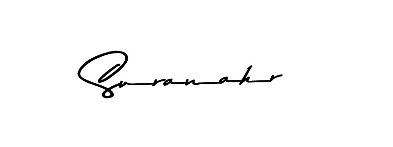 Make a beautiful signature design for name Suranahr. Use this online signature maker to create a handwritten signature for free. Suranahr signature style 9 images and pictures png