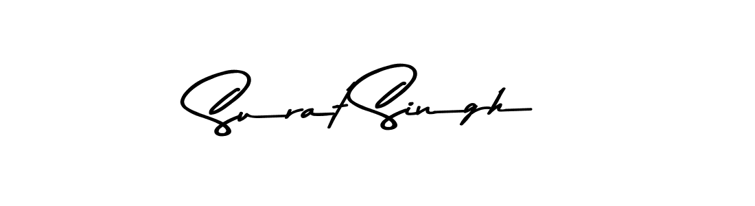 How to make Surat Singh signature? Asem Kandis PERSONAL USE is a professional autograph style. Create handwritten signature for Surat Singh name. Surat Singh signature style 9 images and pictures png