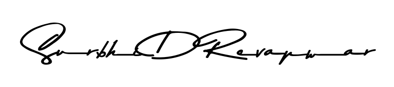 Download transparent PNG signature for name Surbhi D Revapwar styled with Asem Kandis PERSONAL USE font. Ready to paste directly into PDF and Word agreements. Surbhi D Revapwar signature style 9 images and pictures png
