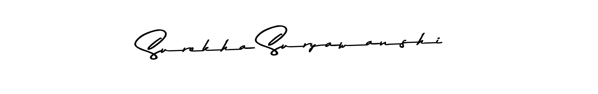 Also You can easily find your signature by using the search form. We will create Surekha Suryawanshi name handwritten signature images for you free of cost using Asem Kandis PERSONAL USE sign style. Surekha Suryawanshi signature style 9 images and pictures png