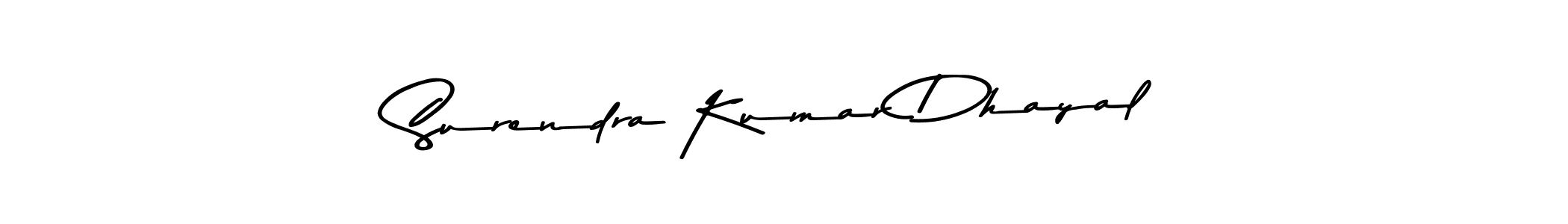 Make a short Surendra Kumar Dhayal signature style. Manage your documents anywhere anytime using Asem Kandis PERSONAL USE. Create and add eSignatures, submit forms, share and send files easily. Surendra Kumar Dhayal signature style 9 images and pictures png