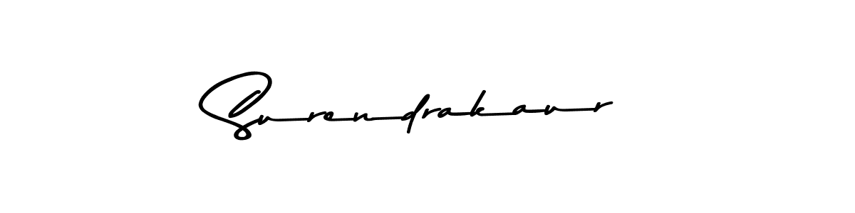 Make a short Surendrakaur signature style. Manage your documents anywhere anytime using Asem Kandis PERSONAL USE. Create and add eSignatures, submit forms, share and send files easily. Surendrakaur signature style 9 images and pictures png