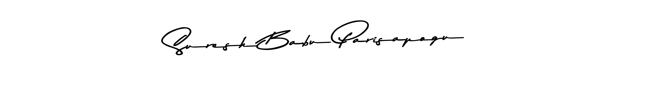 Also we have Suresh Babu Parisapogu name is the best signature style. Create professional handwritten signature collection using Asem Kandis PERSONAL USE autograph style. Suresh Babu Parisapogu signature style 9 images and pictures png