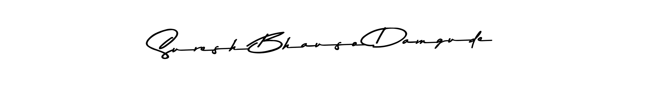 Design your own signature with our free online signature maker. With this signature software, you can create a handwritten (Asem Kandis PERSONAL USE) signature for name Suresh Bhauso Damgude. Suresh Bhauso Damgude signature style 9 images and pictures png