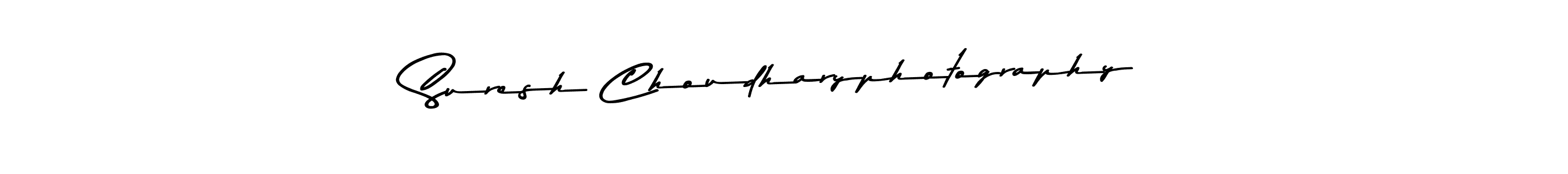 Make a beautiful signature design for name Suresh Choudharyphotography. With this signature (Asem Kandis PERSONAL USE) style, you can create a handwritten signature for free. Suresh Choudharyphotography signature style 9 images and pictures png