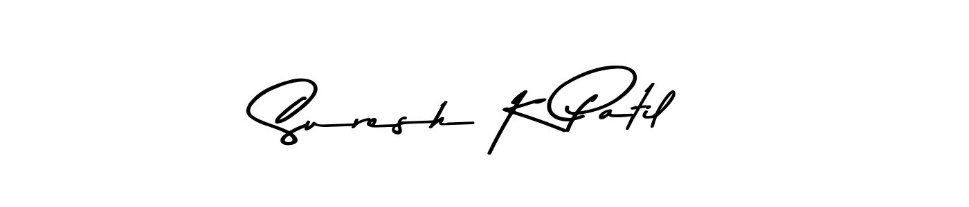 How to make Suresh K Patil signature? Asem Kandis PERSONAL USE is a professional autograph style. Create handwritten signature for Suresh K Patil name. Suresh K Patil signature style 9 images and pictures png