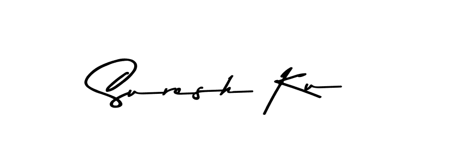 Create a beautiful signature design for name Suresh Ku. With this signature (Asem Kandis PERSONAL USE) fonts, you can make a handwritten signature for free. Suresh Ku signature style 9 images and pictures png