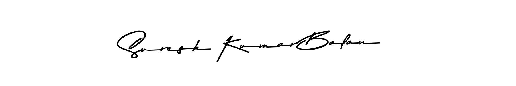 Suresh Kumar Balan stylish signature style. Best Handwritten Sign (Asem Kandis PERSONAL USE) for my name. Handwritten Signature Collection Ideas for my name Suresh Kumar Balan. Suresh Kumar Balan signature style 9 images and pictures png