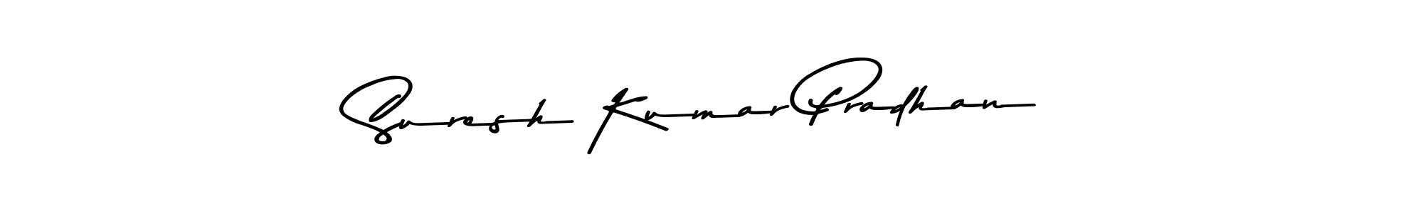 Asem Kandis PERSONAL USE is a professional signature style that is perfect for those who want to add a touch of class to their signature. It is also a great choice for those who want to make their signature more unique. Get Suresh Kumar Pradhan name to fancy signature for free. Suresh Kumar Pradhan signature style 9 images and pictures png