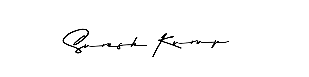 This is the best signature style for the Suresh Kurup name. Also you like these signature font (Asem Kandis PERSONAL USE). Mix name signature. Suresh Kurup signature style 9 images and pictures png