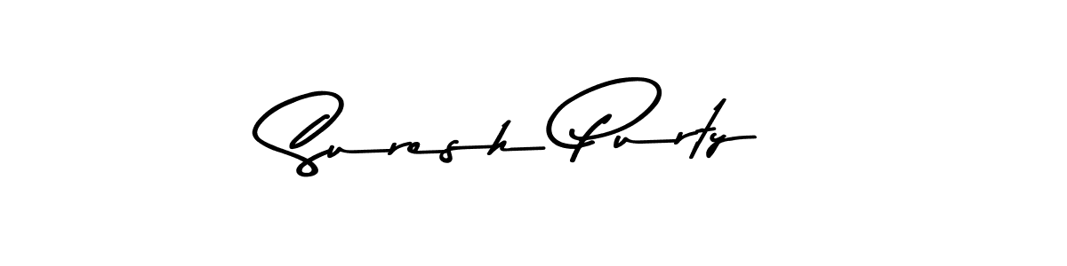 It looks lik you need a new signature style for name Suresh Purty. Design unique handwritten (Asem Kandis PERSONAL USE) signature with our free signature maker in just a few clicks. Suresh Purty signature style 9 images and pictures png