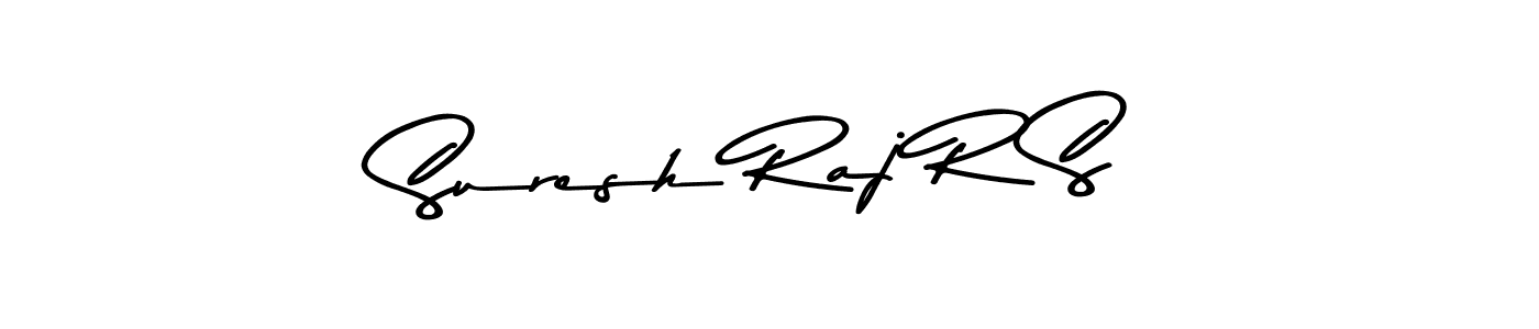 Also You can easily find your signature by using the search form. We will create Suresh Raj R S name handwritten signature images for you free of cost using Asem Kandis PERSONAL USE sign style. Suresh Raj R S signature style 9 images and pictures png