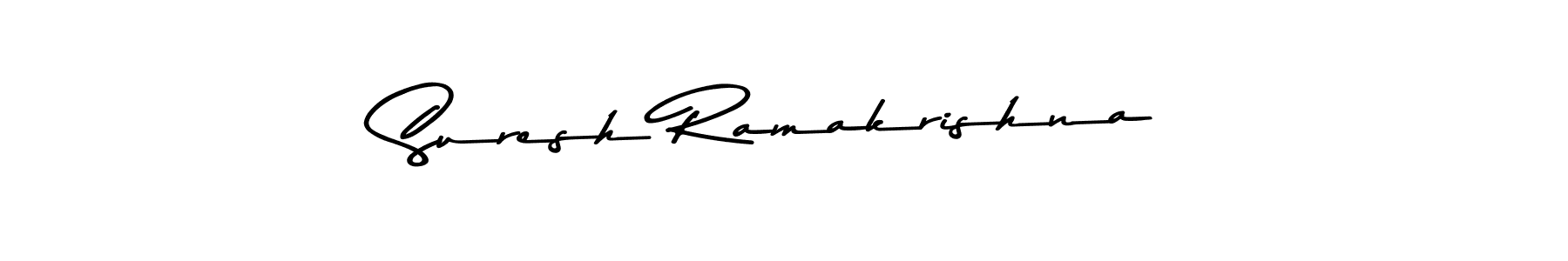 Suresh Ramakrishna stylish signature style. Best Handwritten Sign (Asem Kandis PERSONAL USE) for my name. Handwritten Signature Collection Ideas for my name Suresh Ramakrishna. Suresh Ramakrishna signature style 9 images and pictures png