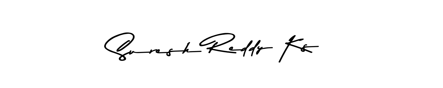 How to make Suresh Reddy Ks signature? Asem Kandis PERSONAL USE is a professional autograph style. Create handwritten signature for Suresh Reddy Ks name. Suresh Reddy Ks signature style 9 images and pictures png