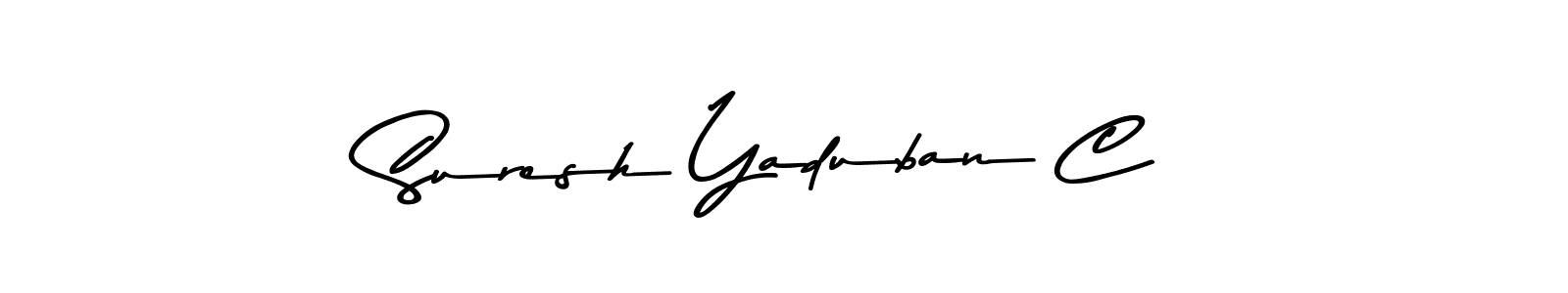 Also we have Suresh Yaduban C name is the best signature style. Create professional handwritten signature collection using Asem Kandis PERSONAL USE autograph style. Suresh Yaduban C signature style 9 images and pictures png