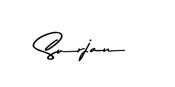 Asem Kandis PERSONAL USE is a professional signature style that is perfect for those who want to add a touch of class to their signature. It is also a great choice for those who want to make their signature more unique. Get Surjan name to fancy signature for free. Surjan signature style 9 images and pictures png