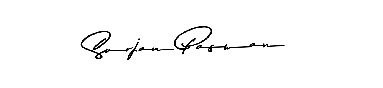 Surjan Paswan stylish signature style. Best Handwritten Sign (Asem Kandis PERSONAL USE) for my name. Handwritten Signature Collection Ideas for my name Surjan Paswan. Surjan Paswan signature style 9 images and pictures png