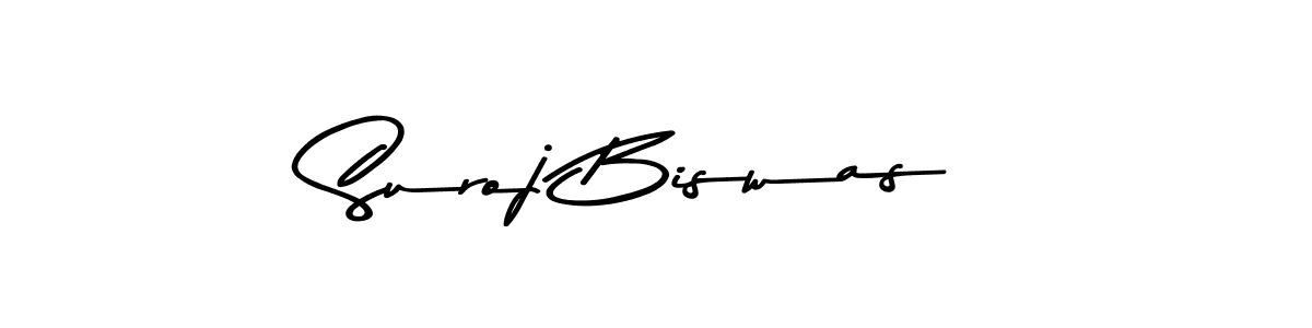 The best way (Asem Kandis PERSONAL USE) to make a short signature is to pick only two or three words in your name. The name Suroj Biswas include a total of six letters. For converting this name. Suroj Biswas signature style 9 images and pictures png