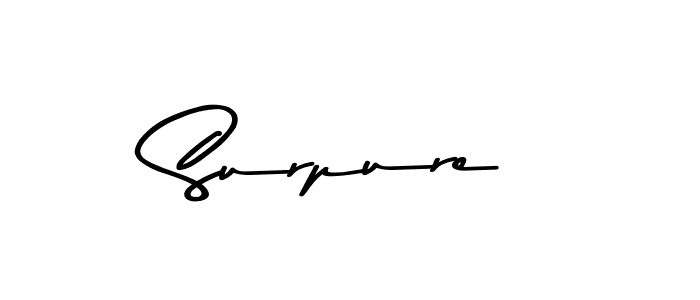 How to Draw Surpure signature style? Asem Kandis PERSONAL USE is a latest design signature styles for name Surpure. Surpure signature style 9 images and pictures png