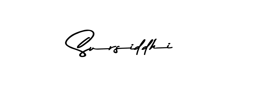 It looks lik you need a new signature style for name Sursiddhi. Design unique handwritten (Asem Kandis PERSONAL USE) signature with our free signature maker in just a few clicks. Sursiddhi signature style 9 images and pictures png