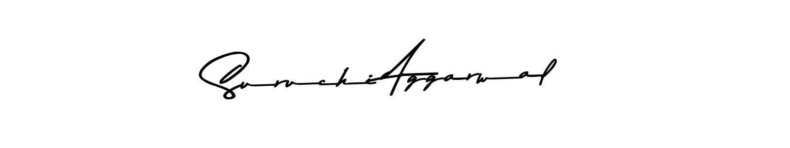 You should practise on your own different ways (Asem Kandis PERSONAL USE) to write your name (Suruchi Aggarwal) in signature. don't let someone else do it for you. Suruchi Aggarwal signature style 9 images and pictures png