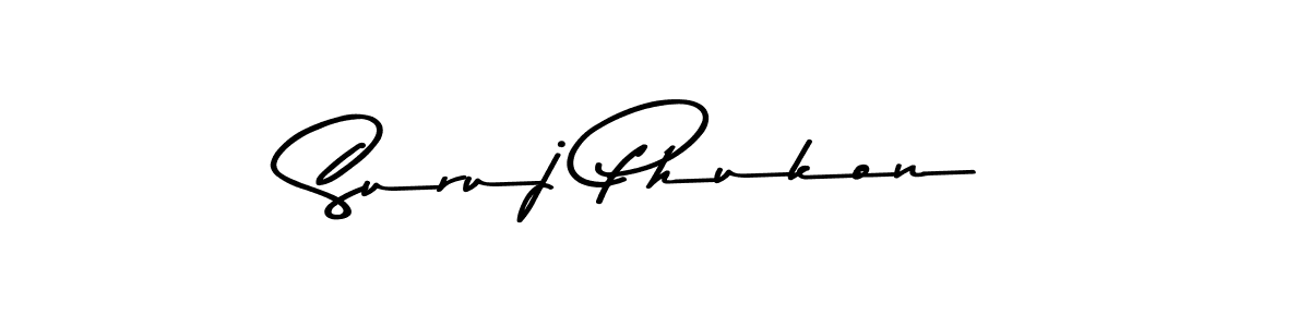 Asem Kandis PERSONAL USE is a professional signature style that is perfect for those who want to add a touch of class to their signature. It is also a great choice for those who want to make their signature more unique. Get Suruj Phukon name to fancy signature for free. Suruj Phukon signature style 9 images and pictures png